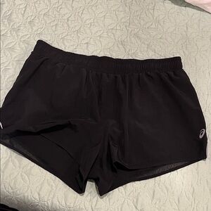 Asics Women's Black Athletic Shorts